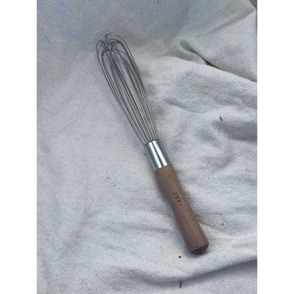 Cottagecore Unisex Best Manufacturers French Whisk 10in Silver Brown